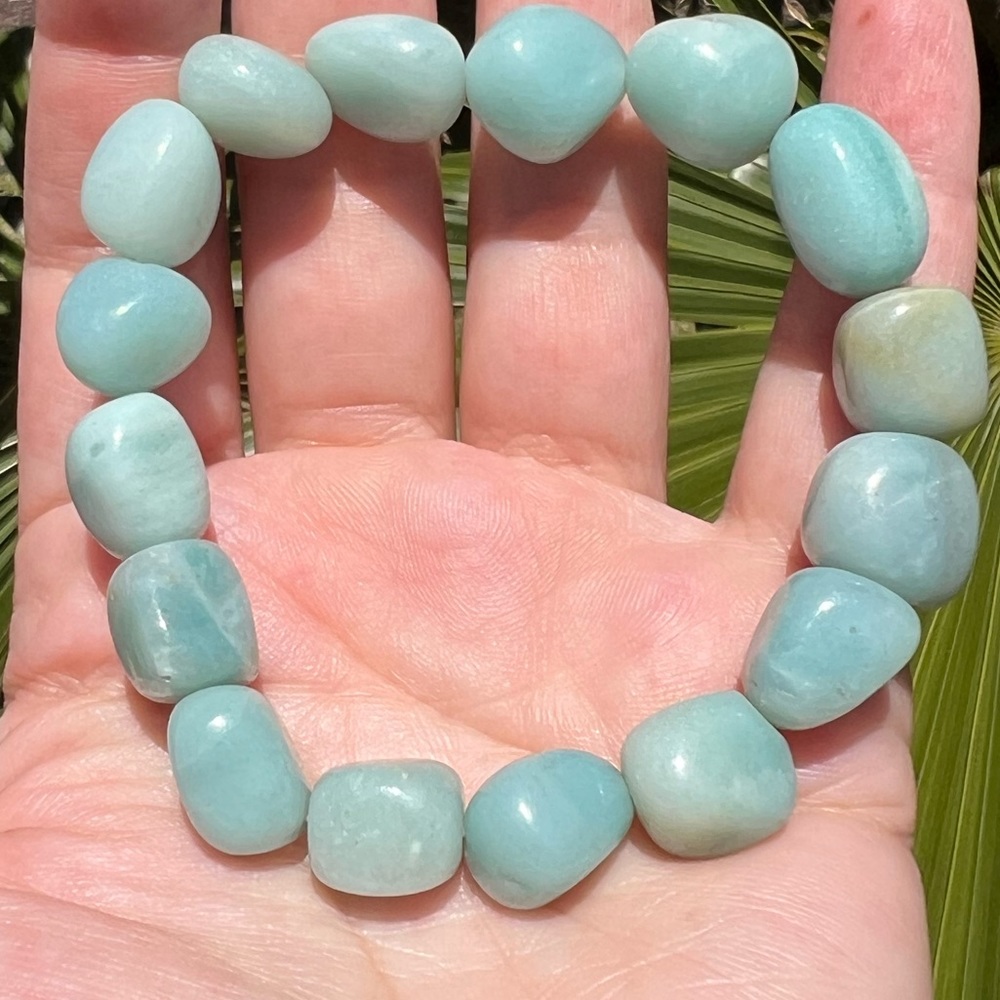 Amazonite Stretchy Bracelet - image 7